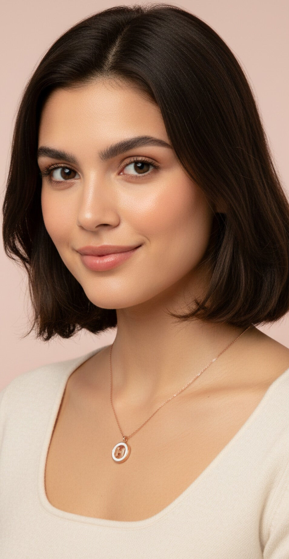Designer-Inspired H Pendant Necklace – Fashion Jewelry