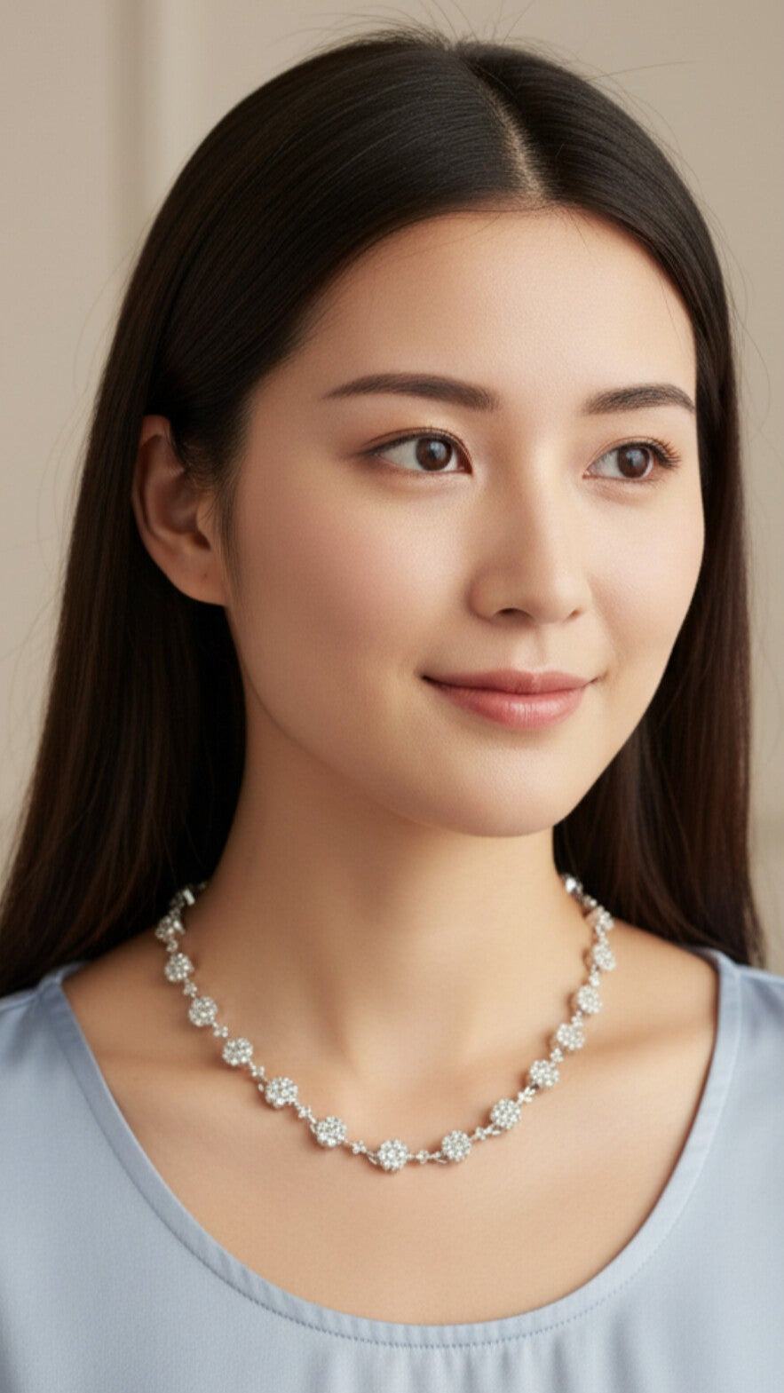 Crystal Bloom Necklace